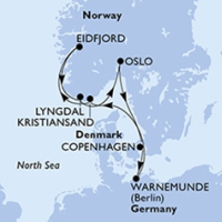 Круиз Бели Нощи по Норвежките Фиорди 26.06.26