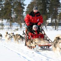 При Дядо Коледа - Лапландия